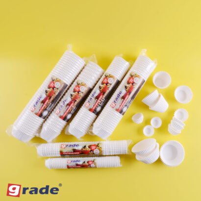 White Baking Cups