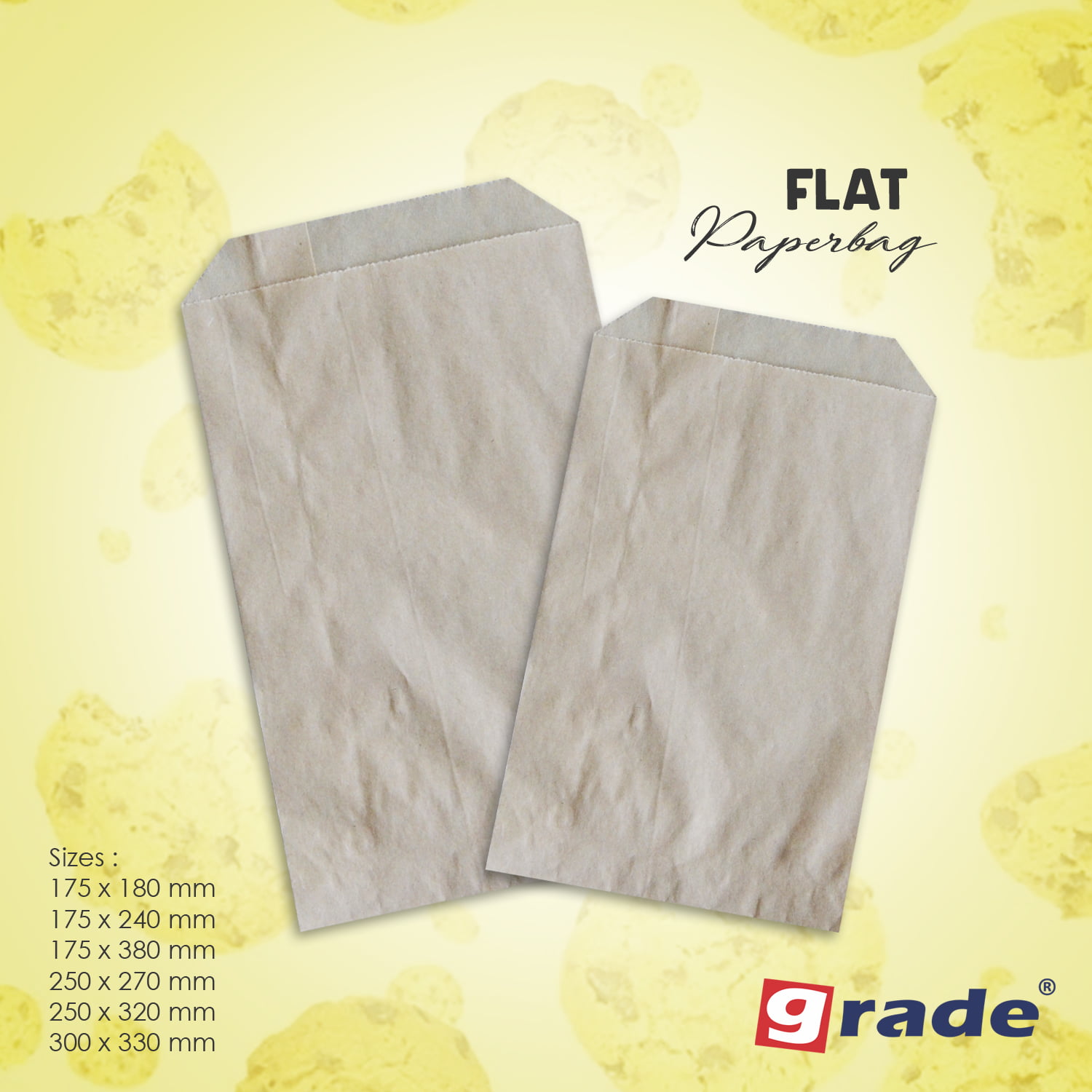 Brown Flat Paper Bag