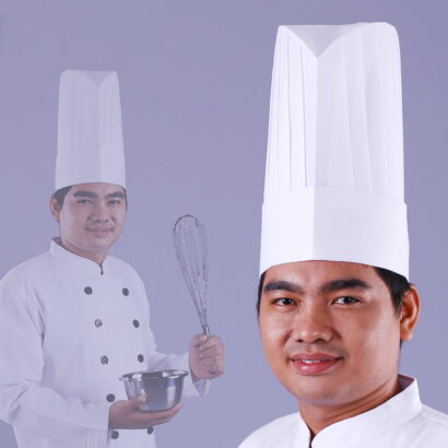 Viscose Oval Chef Hat